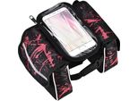 Borsa Per Il Tubo Anteriore Della Bicicletta, Impermeabile, Tattile, Borsa Per Il Cellulare, Accessori Per La Bicicletta (Rosso)