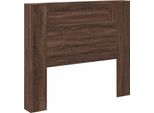Vidaxl Testiera Marrone Effetto Rovere 120 X 16,5 X 103,5 Cm Materiale A Base Di Legno