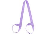 Cinghia Di Trasporto Regolabile Per Tappetino Da Yoga, Cinghia Di Trasporto Portatile, Sport, Palestra (Viola Chiaro)