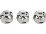 Valigetta Per Spoline In 3 Pezzi In Resistente Acciaio Inox Per Uso Domestico, Accessorio Per Macchine Da Cucire Molto Funzionale
