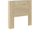 Vidaxl Testata In Rovere Sonoma 100 X 16,5 X 103,5 Cm Materiale A Base Di Legno