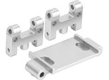 Barra Stabilizzatrice Anteriore In Lega Di Alluminio Rc Adatta Al Modello Di Auto Telecomandata Wpl D12Argento