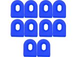 5 Paia Di Pedivelle Per Mountain Bike In Silicone Copertura Guarnitura Bici Da Strada Protezione Accessori Ciclismoblu