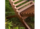 Sedia In Legno, Marrone Scuro, Elegante, Pieghevole, Ergonomica, Schienale Alto, Supporto Stabile, Salotto In Legno Per Esterni, Campeggio, Giardino, Terrazza