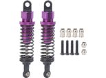 2 Pezzi 72Mm Rc Ammortizzatori In Alluminio Per Traxxas Slash 2WD Auto Upgrade Partspurple