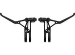 Manubrio Freno Per Mountain Bike, Impugnatura Leva Freno Per Bicicletta In Lega Di Alluminio, Regolabile, Completamente Nera