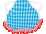 Gilet Per Polli, Pollame A Reticolo, Grembiule Di Protezione Per La Schiena Con Punta Elastica Per Anatre, Oche, Blu