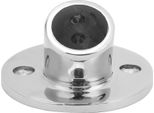 60 Gradi Tubo Rotondo Base Corrimano Raccordo Balaustra 316 Acciaio Inox Parti Yacht Marino25 Mm / 1 Pollice