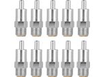 10 Parti/Set Abbeveratoio Automatico Per Maiali In Acciaio Inox Abbeveratoio A Bocca Tonda Per Maiali