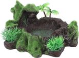 ZR-012 Piante Di Simulazione In Resina Sintetica, Acquario, Lucertola, Ciotola Per Rettili, Cibo Per Tartarughe, Distributore D'acqua, Ornamento Per Acquario