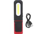 Luce Da Lavoro Cob Portatile Da 5 W, Torcia Di Emergenza Magnetica Multifunzione Regolabile, Ricarica Usb