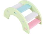 Ponte Di Legno Per Criceti, Giocattolo, Altalena Arcobaleno, Gabbia Per Animali Domestici, Porcellini D'india, Topi, Verde