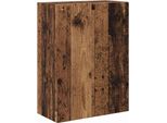 Vidaxl Mobile Tv A Parete In Legno Di Recupero 59,5 X 31 X 80 Cm Materiale A Base Di Legno