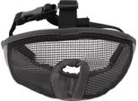 Museruola Per Cani Con Muso Corto, Morbida, Confortevole, Traspirante, Muso Piatto, Bulldog Per Mordere, Masticare, Leccare, Grigio, M