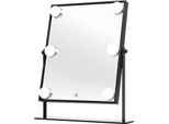 Specchio Da Trucco Uniq Xl Hollywood Con 6 Luci Led E Funzione Touch - Nero