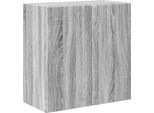 Vidaxl Mobile Tv A Parete Grigio Sonoma 59,5 X 31 X 60 Cm Materiale A Base Di Legno