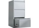 Armadietto In Metallo A 3 Cassetti MS41 Schedario Con Cassetti Grigio