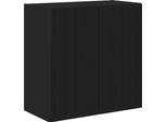 Vidaxl Mobile Tv A Parete Nero 59,5 X 31 X 60 Cm Materiale In Legno