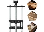 Morsa Da Banco - Morsa Da Banco/Tavolo - 22 Cm - Per La Lavorazione Del Legno - Morsa Da Banco - Nero