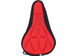 Ultraleggero 3D Mountain Bike Bici Da Strada Traspirante, Morbido Coprisella (Rosso)