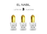 El Nabil - Muschio Bianco 3X5 Ml Estratto Di Profumo Senza Alcool Musc Blanc