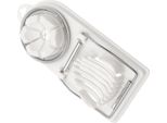 Inf Affettauova In Acciaio Inox 2 In 1 Per Fette E Spicchi Perfetti Bianco