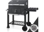 Bbq Barbecue Da Giardino - Carrello Per Barbecue A Carbonella Xxl - Per 5-10 Persone - 2 Ruote - Acciaio, Verniciato A Polvere - - Protezione Ad Alta Pressione