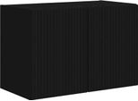 Vidaxl Mobile Tv A Parete Nero 59,5 X 31 X 40 Cm Materiale In Legno