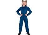 Smiffys - Tuta Blu Per Bambini, Costume SM3482 (158-164) (Navy)