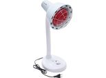 Lampada A Luce Rossa A Infrarossi - 275 W 220 V - 0-115 °C - Angolo E Altezza Regolabili - Sollievo Dal Dolore - Portatile - Rosso