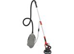 Levigatrice Elettrica Per Cartongesso - Levigatrice Per Muri - 750 W - 800-1800 Giri/Min - Doppio Condotto D'aria - Aspirazione Verticale Della Polvere - Rosso