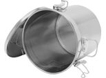 Contenitore Per Riso - Barattolo Per La Conservazione - 33 L - Ermetico - Acciaio Inox 304 - Facile Da Pulire - Per Riso E Cereali - Ecologico - Verde