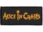 Alice In Chains - Logo Applicato, Tessuto PH4796 (Taglia Unica) (Nero)