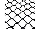 Rete Di Sicurezza Per Il Golf - Rete Barriera Per L'allenamento - 300 X 300 Cm - Maglia 2,5 X 2,5 Cm - Corda 2,5 Mm - Portata 300 Kg - Nylon - Per Esterni - Nero