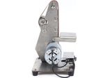 Mini Levigatrice A Nastro - Motore 775 - Elettrica - Lucidatura E Levigatura - Angolo Fisso Per L'affilatura Di Coltelli - Con Adattatore Di Rete - Bianco