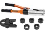 Pinze A Crimpare Idrauliche - Set Di Utensili A Crimpare - Per Capicorda E Puntali - Professionale - Arancione