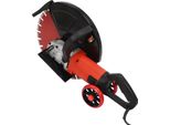 Sega Per Calcestruzzo - Sega Diamantata - Disco Diamantato Da 410 Mm - 4000 W - Per Calcestruzzo E Intonaco - Rosso
