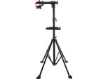 Cavalletto Per Montaggio Biciclette - Cavalletto Per Riparazioni - Portata 30 Kg - Altezza Regolabile 108-190 Cm - Barra Di Serraggio 35 Cm - Vaschetta Portautensili 24,4 Cm - Ferro + Abs