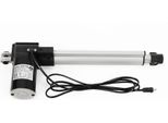 Attuatore Lineare Elettrico - Motore Di Ricambio Per Divano Reclinabile - Dc 24 V - Corsa 38-61 Cm - Argento