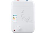 Bollitore Elettrico Per Acqua Calda - Bollitore Sottolavello - Bollitore Da 8 Litri - Potenza 1500 W - Riscaldamento Rapido - Design Compatto - Bianco