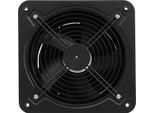 Aspiratore - Ventilatore Da Bagno 300 Mm - Montaggio A Parete/Soffitto - Silenzioso - Quadrato - Bagno/Cucina/Wc - Nero