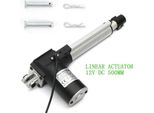 Attuatore Lineare - 12 V Dc - Corsa 500 Mm - Forza 6000 N - Carico Massimo 598 Kg - Rumorosità 48 Db
