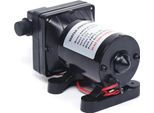 Pompa Dell'acqua - Pompa A Membrana Da 12 V Cc - Autoadescante - Pompa A Pressione - Per Giardino E Camper - Spina Ue - Nero