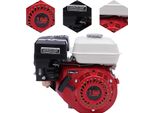 Motore A Benzina - Motore Industriale A 4 Tempi - Raffreddato Ad Aria - 4000 W - Per Go-Kart, Motozappa/Rotavatore, Idropulitrice