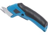 Forbici Elettriche Ricaricabili A Batteria - Forbici Per Tessuti - Batteria Ricaricabile 4,8 V - Potenza 11 W - Motore Senza Spazzole - Lame A 45°/75° - 10.000 Tagli/Min - Spina Ue - Blu/Nero