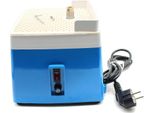 Levigatrice Per Vetro - Mini Levigatrice Per Bordi - Motore Senza Spazzole - 65 W - 4200 Giri/Min - Testa Di Levigatura Da 16 Mm - Serbatoio Dell'acqua Da 350 Ml - 20×20×17 Cm - Blu