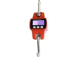 Bilancia Elettronica Da Appendere - Bilancia A Gru/Bilancia A Gancio - Display Lcd - Portata 300 Kg - Per Gli Amanti Del Fai Da Te - Rosso