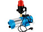 Pompa Centrifuga Autoadescante - MC-6SA - Potenza 1300 W - Attacco 2,54 Cm - Prevalenza 98 M - IP44 - Spina Ue 220 V - Acciaio Inox
