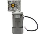 RV40 Motoriduttore A Vite Senza Fine - Motoriduttore In C.A. - 220 V - 180 W - 35 Nm - Velocità Di Uscita 0-27 Rpm - Con Regolatore Di Velocità - Grigio