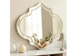 Grande Specchio Da Parete - Specchio Decorativo - Con Cornice, Cornice In Vetro, Bordo Dorato, Design Moderno, Per Corridoio E Soggiorno - Oro Chiaro